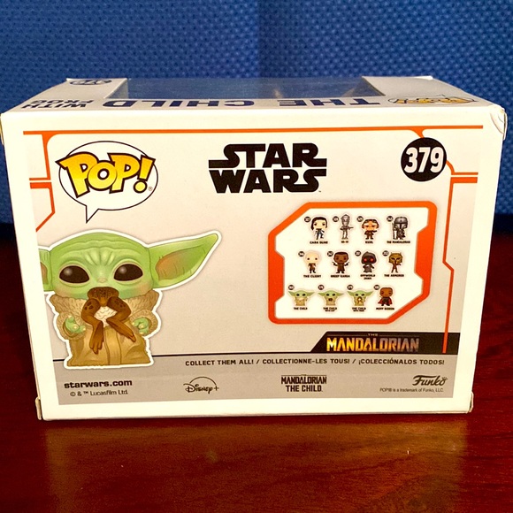 NWOT - - Star Wars - Mandalorian The Child with Frog Bobble-head - Picture 2 of 2